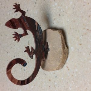 NOT FOR TRADE Gecko Lizard Figurine